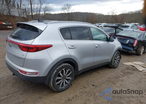 2017 Kia Sportage Ex from USA, damaged, VIN KNDPNCAC6H7228372